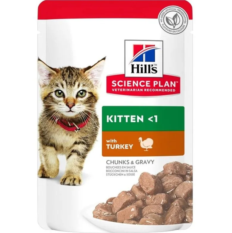 Hill's Science Plan Umido Kitten Tacchino 85g