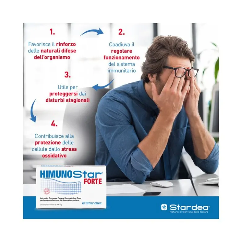 Himunostar Forte sistema immunitario 20 compresse