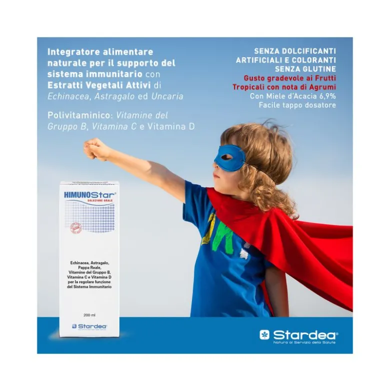 Himunostar sistema immunitario soluzione orale 200ml