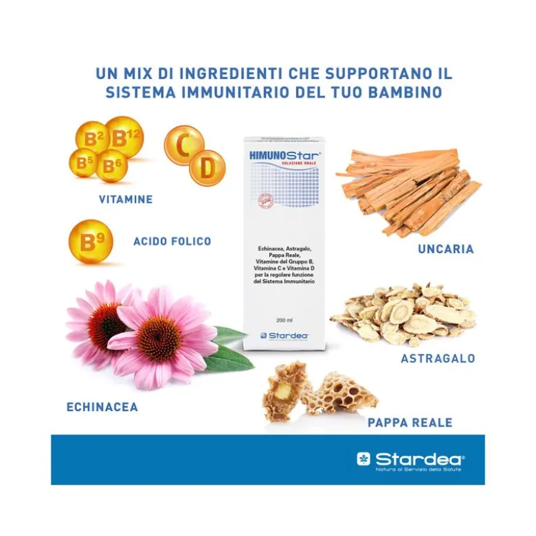 Himunostar sistema immunitario soluzione orale 200ml