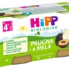 Hipp Bio Omogeneizzato Prugna e Mela 2x80g