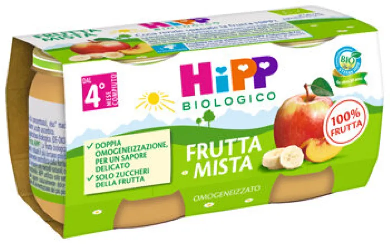 Hipp Omogeneizzato Bio frutta mista 2x80g
