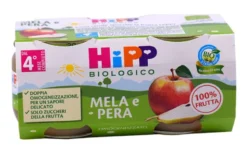 Hipp Omogeneizzato Bio mela e pera 2x80g