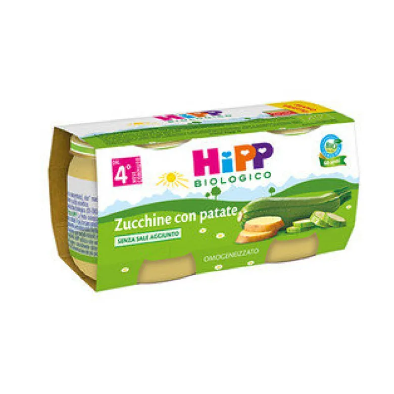 Hipp omogeneizzato zucchine con patate