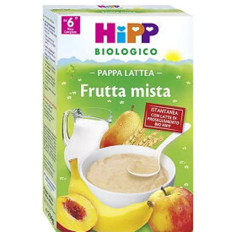 Hipp Pappa Lattea Bio Frutta Mista 250g