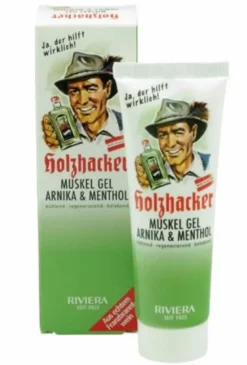 Holzhacker Gel con arnica e mentolo 75ml