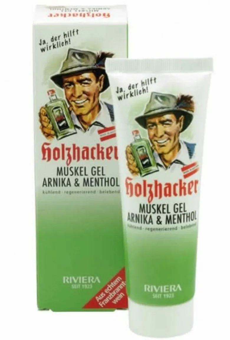 Holzhacker Gel con arnica e mentolo 75ml