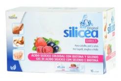 Hubner Original Silicea Directgel di acido silicio con selenio e biotina 15 bustine