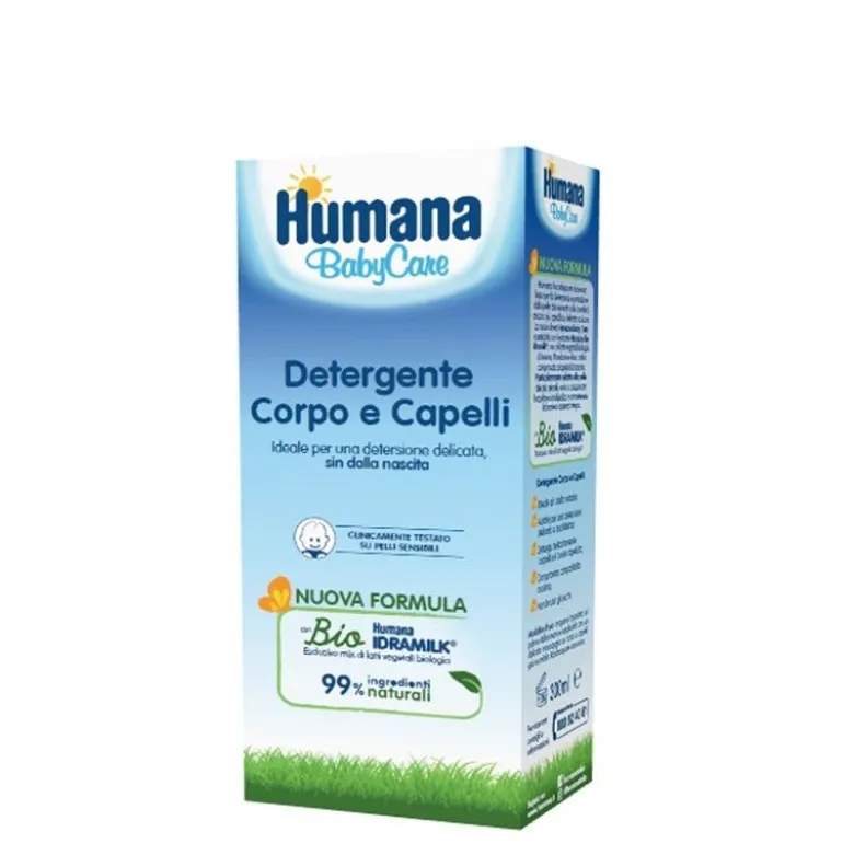 Humana Baby Care Detergente Corpo&Capelli 300ml