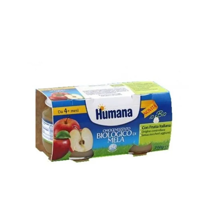 Humana Omogeneizzato Biologico Mela 2X100g