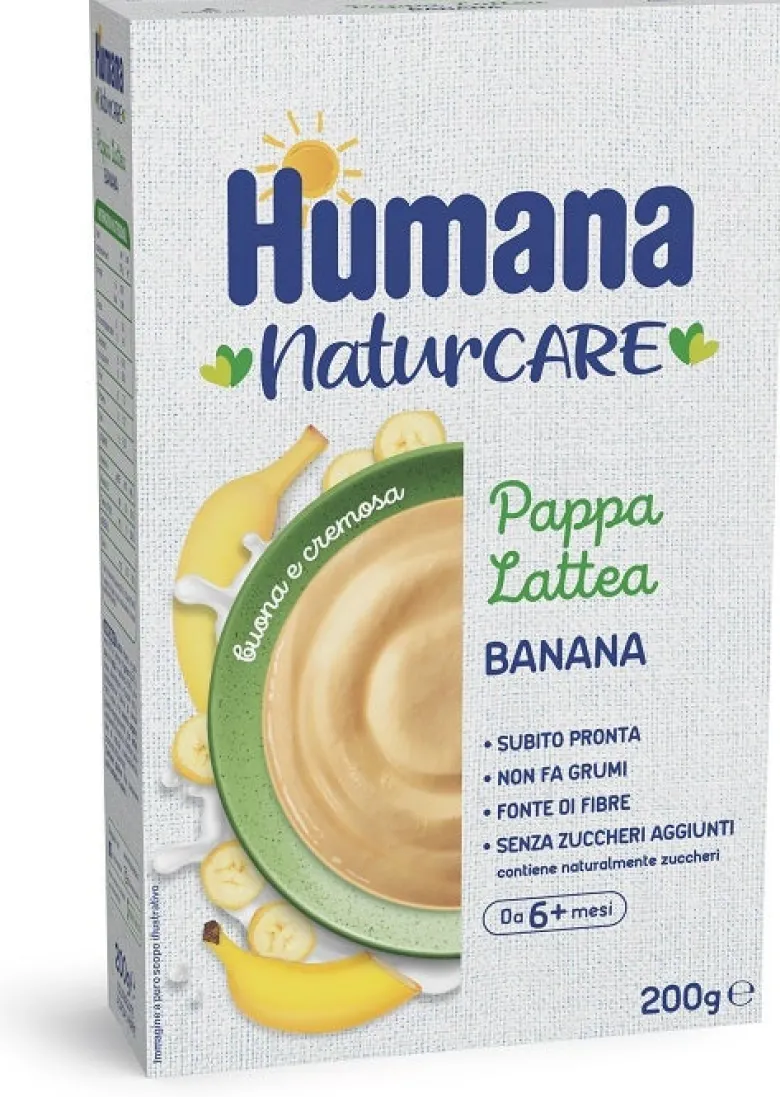Humana Pappa Lattea Banana 200 g