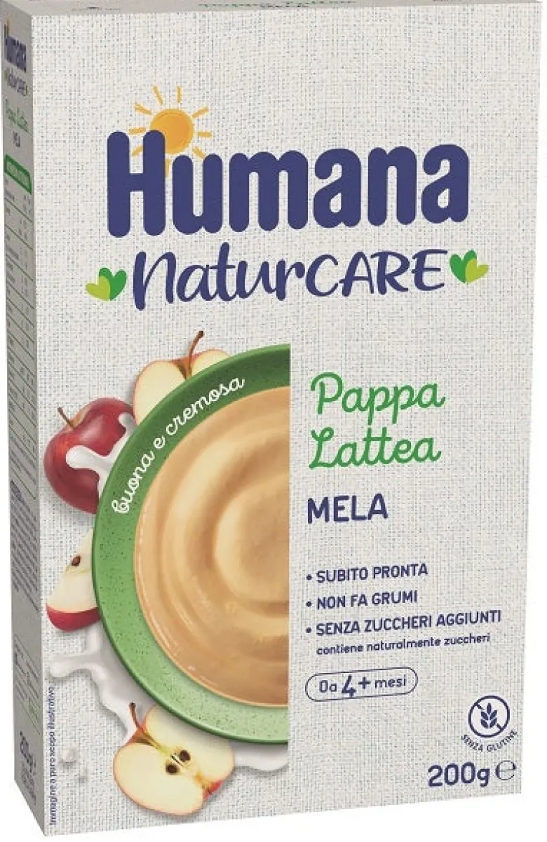 Humana Pappa Lattea Mela 200 g