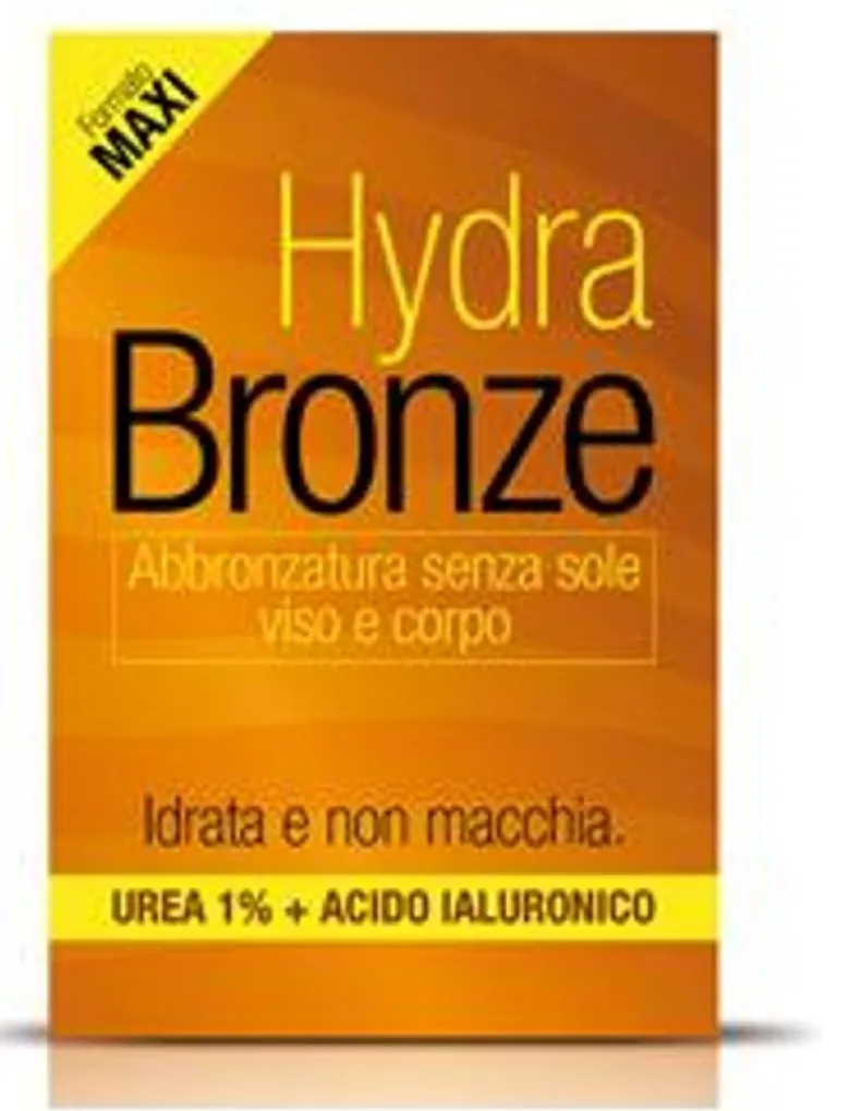 Hydra Bronze salvietta autoabbronzante FORMATO MAXI 10 ml