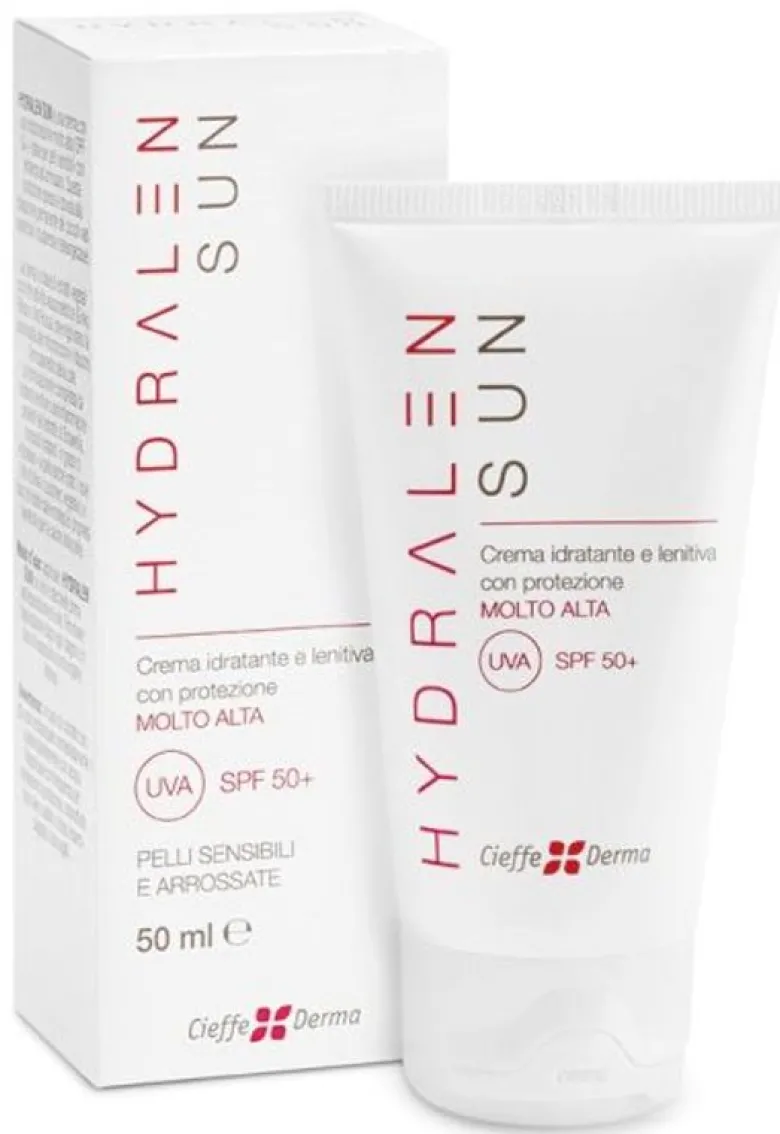 Hydralen Sun crema idratante e lenitiva con protezione molto alta SPF 50+ 50ml