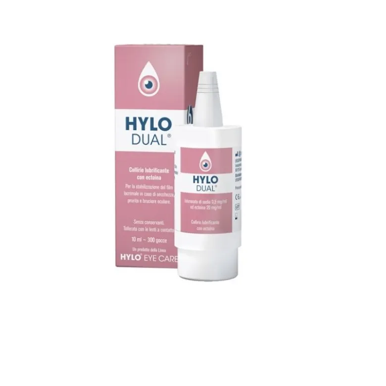 Hylo Dual Soluzione sterile per uso oftalmico 10ml