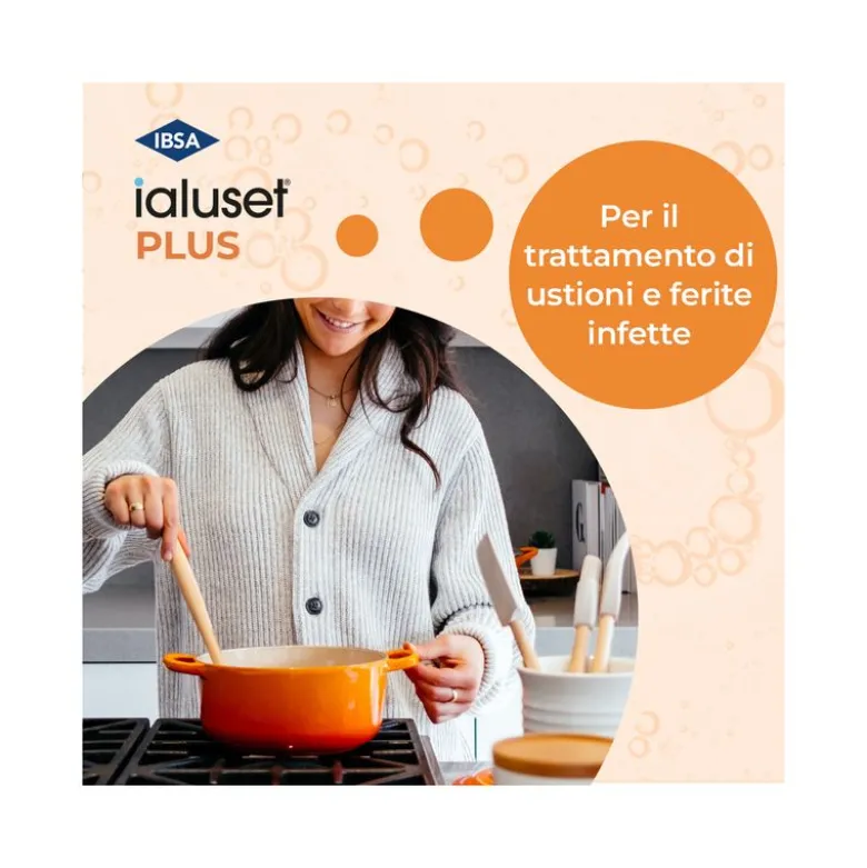 Ialuset Plus Crema 25g - Crema Antibatterica e Cicatrizzante