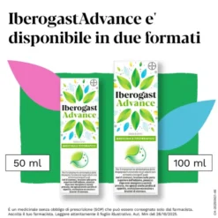 Iberogastadvance Gocce Orali Liquido 1 Flacone in Vetro da 50 ml con Applicatore Contagocce