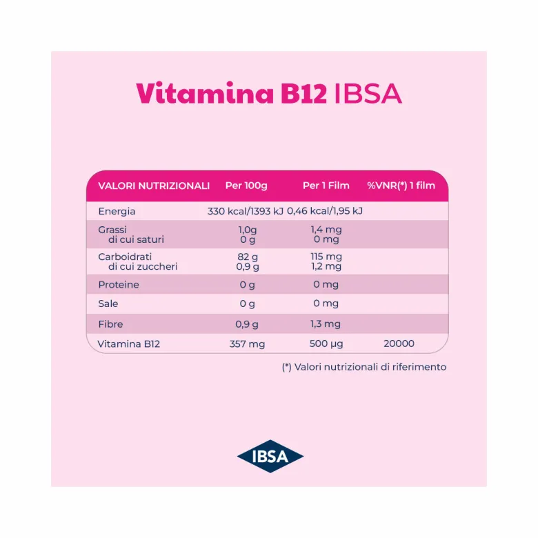 Ibsa Vitamina B12 30 Film Orali