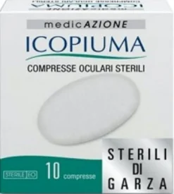 Icopiuma Compresse Oculari Sterili 10 Pezzi