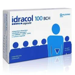 Idracol 100 Bch utile per riequilibrare la flora batterica intestinale 20 capsule