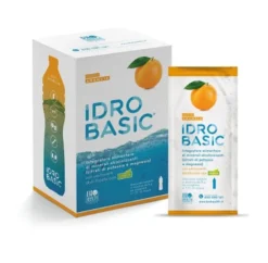 Idrobasic Gusto Arancia Integratore Alimentare di Minerali Alcalinizzanti 15 bustine