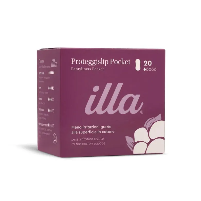 Illa care proteggislip 100% cotone 20 pezzi