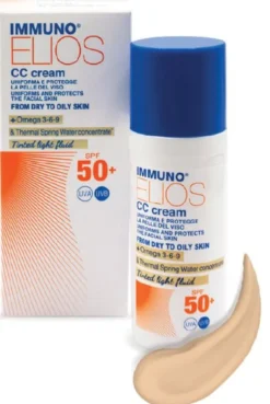 Immuno Elios cc Cream Spf50+ Tinted Light 40 ml