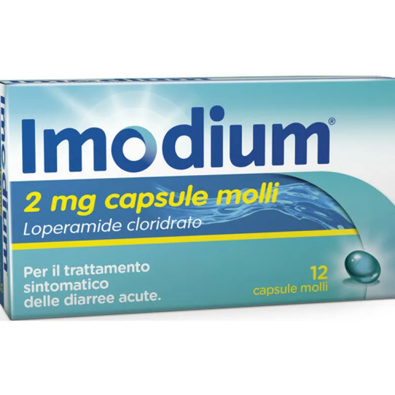Imodium Diarrea Acuta 12 Capsule Molli