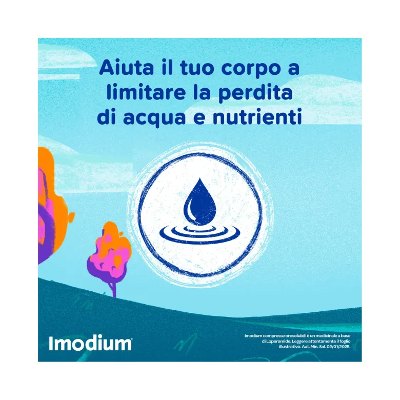 Imodium Diarrea Acuta 12 Compresse Orosolubili