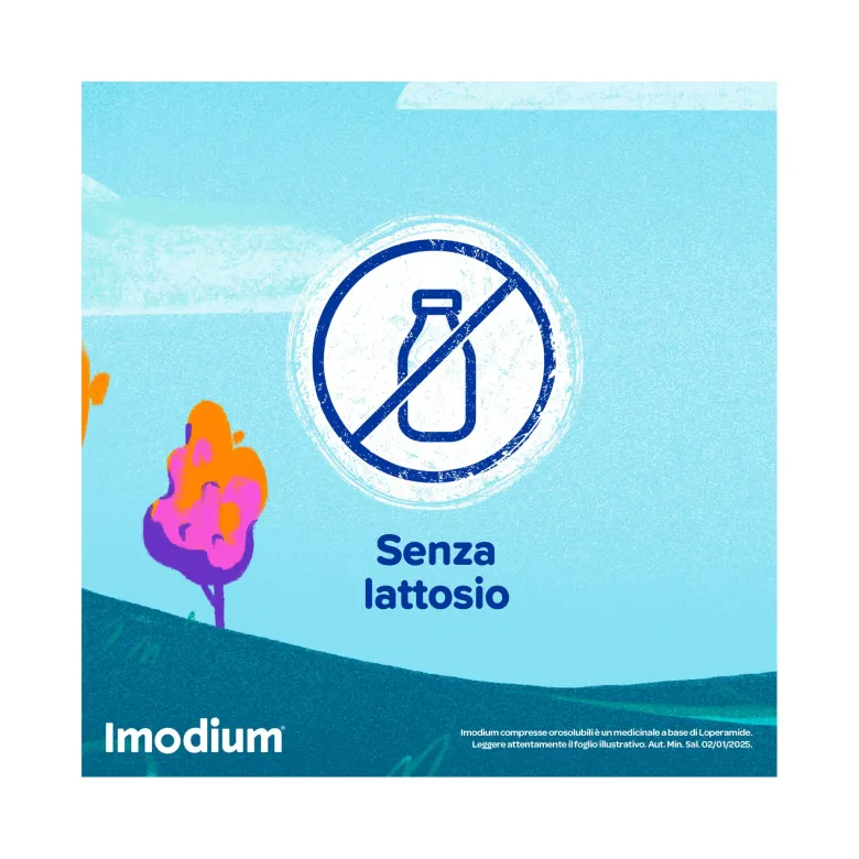 Imodium Diarrea Acuta 12 Compresse Orosolubili
