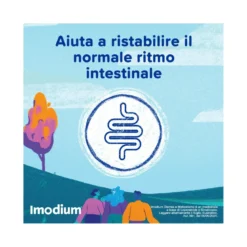 Imodium Diarrea e Meteorismo 12 Compresse