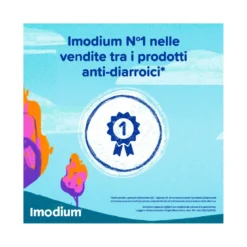 Imodium Diarrea occasionale acuta 12 Compresse