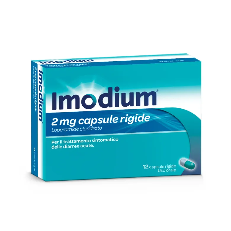 Imodium Diarrea occasionale acuta 12 Compresse