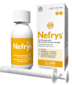 Innovet Nefrys Veg 100 per il benessere delle alte vie urinarie nel cane e nel gatto 100ml