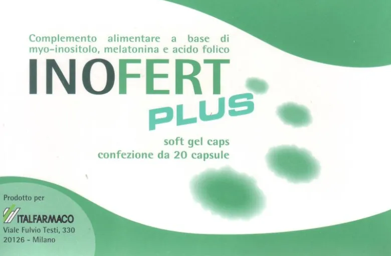 Inofert Plus 20 Capsule Softgel - Integratore Fertilità Donna
