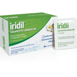 Iridil Salviette Lavaocchi 28 Pezzi per Occhi Sensibili