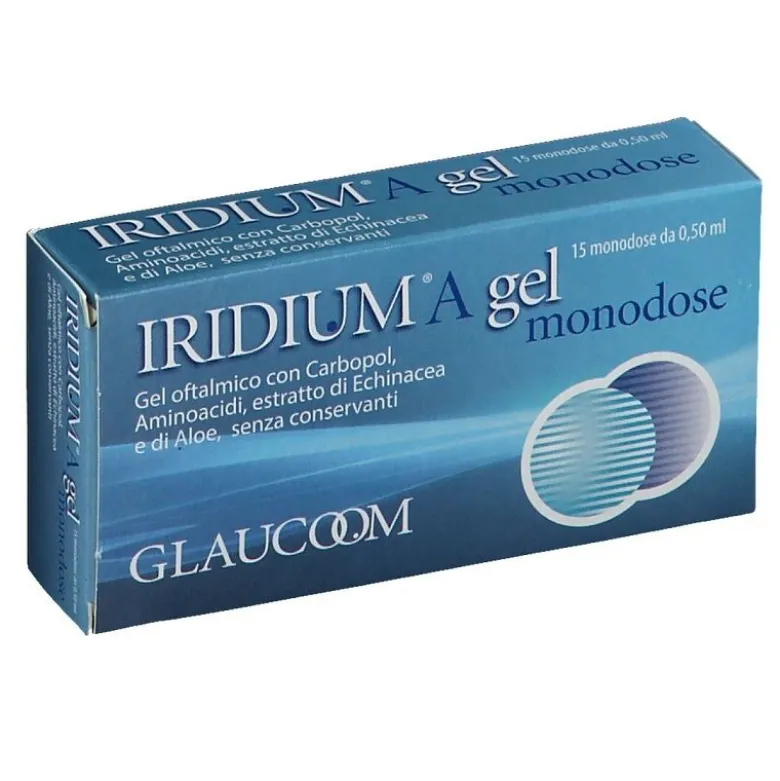 Iridium A Gel Monodose gel oftalmico 15 flaconcini