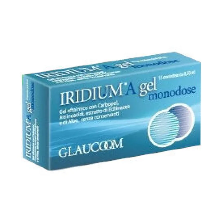 Iridium A Gel Monodose gel oftalmico 15 flaconcini