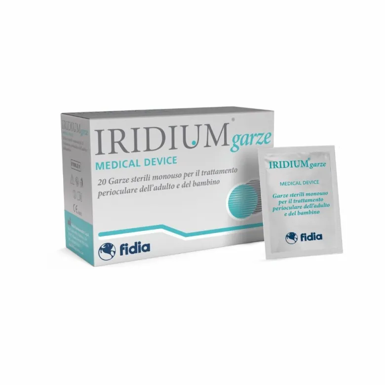 Iridium Garza Oculare Med 20 Pezzi - Protezione e Comfort