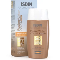 ISDIN Fusion Water Color Bronze SPF50+ fotoprotettore viso colorato 50ml