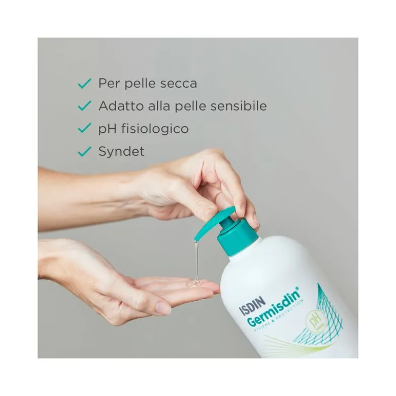 Isdin Germisdin Aloe Vera Gel da Bagno senza sapone 500ml
