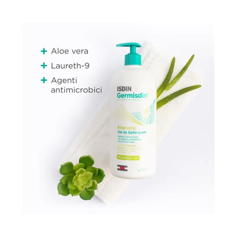 Isdin Germisdin Aloe Vera Igiene Corpo Quotidiana 1 Litro