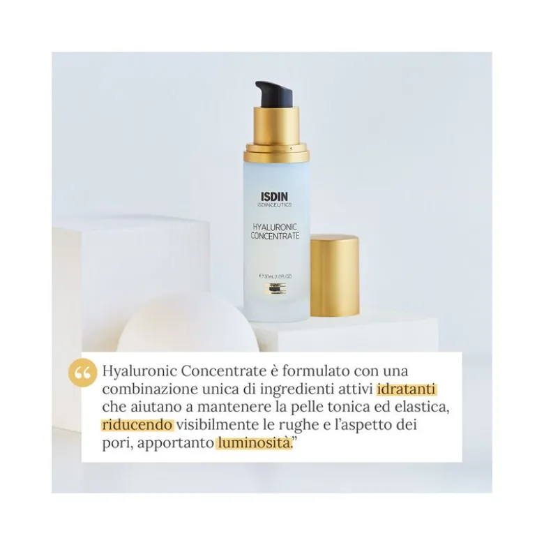 Isdin Isdinceutics Hyaluronic Concentrate Viso 30ml