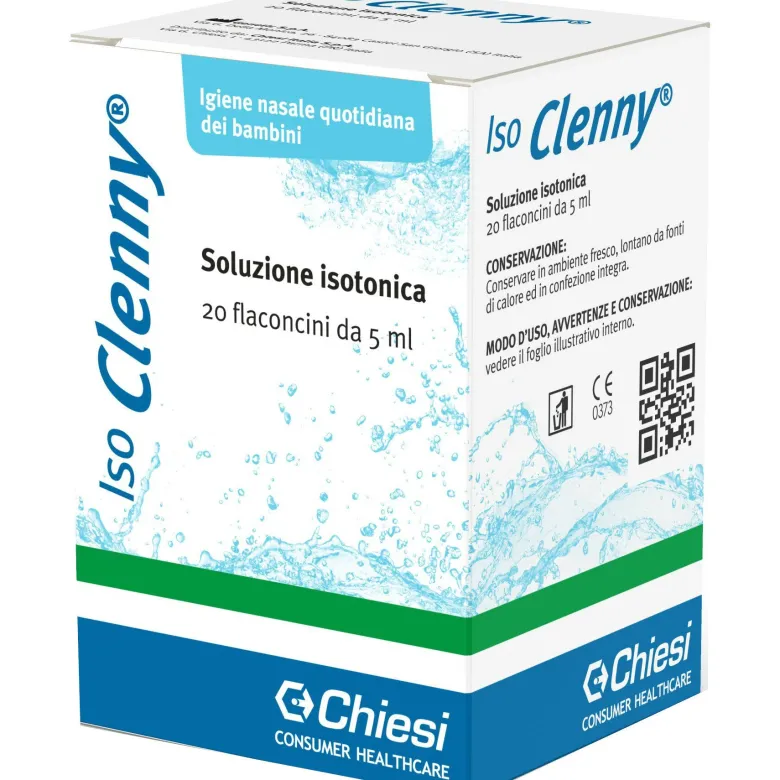 Iso Clenny soluzione isotonica per naso e orecchie 20 flaconcini monodose