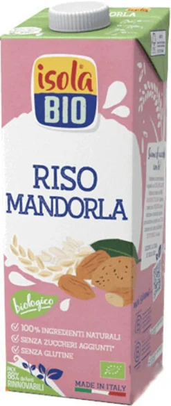 Isola Bio Bevanda Di Riso Mandorla 1L