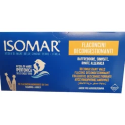 Isomar Soluzione Decongestionante Nasale 20x5ml Flaconcini
