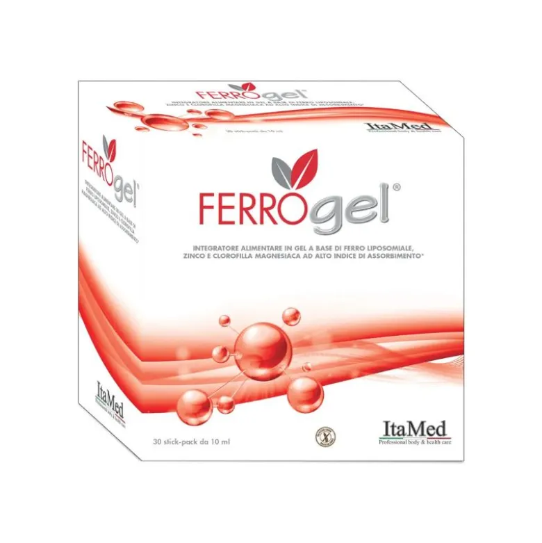 Itamed FerroGel integratore alimentare 30 stick