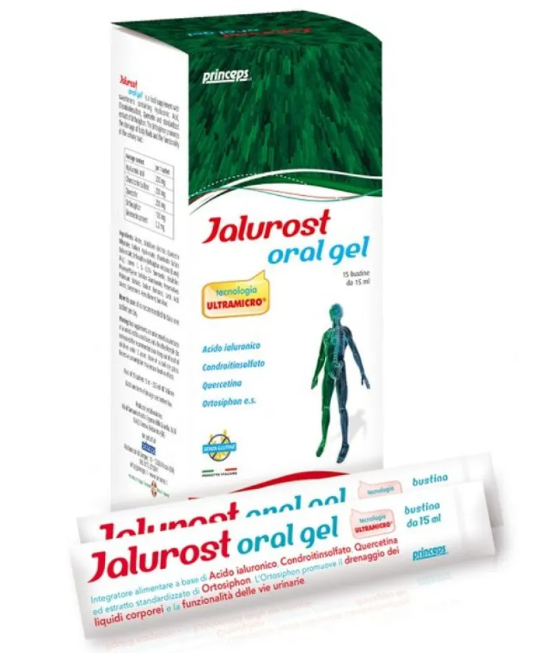 Jalurost Oral Gel benessere delle vie urinarie 15 stick pack