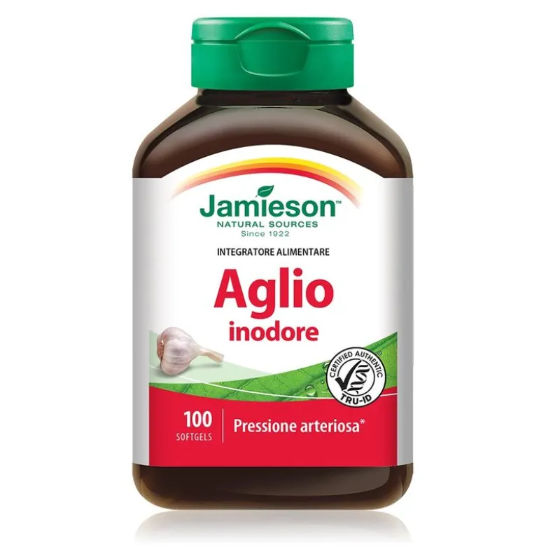 Jamieson Aglio Inodore pressione arteriosa 100 softgels