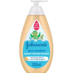 Johnson’s Baby Pure Protect Sapone Mani per Bambini 300ml